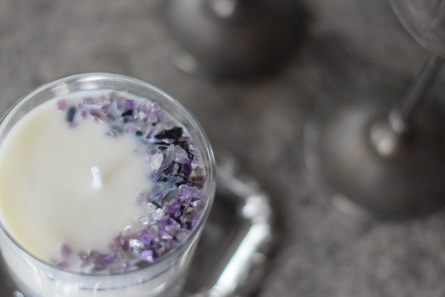 【東京・南千住・手作りキャンドル】誕生石が煌めく天然アロマキャンドル制作(1個) 【東京・南千住・手作りキャンドル】誕生石が煌めく天然アロマキャンドル制作(1個)