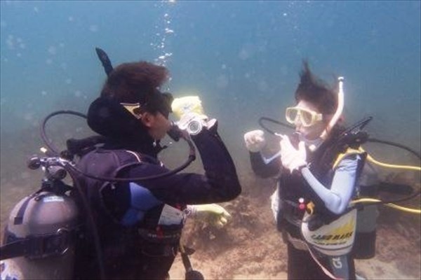 【静岡・伊豆・ライセンス取得】水中世界を楽しもう♪オープンウォーターダイバーコース！ 写真6