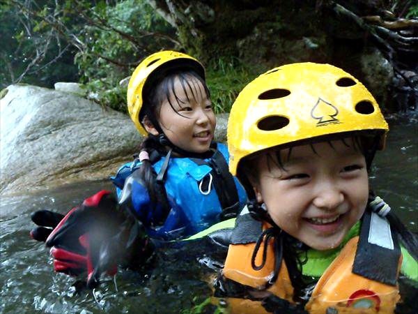 【半日・ファミリー向け】お子様が主役のシャワークライミング！★写真プレゼント 写真6