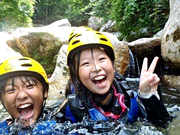 【半日・ファミリー向け】お子様が主役のシャワークライミング！★写真プレゼント 写真7