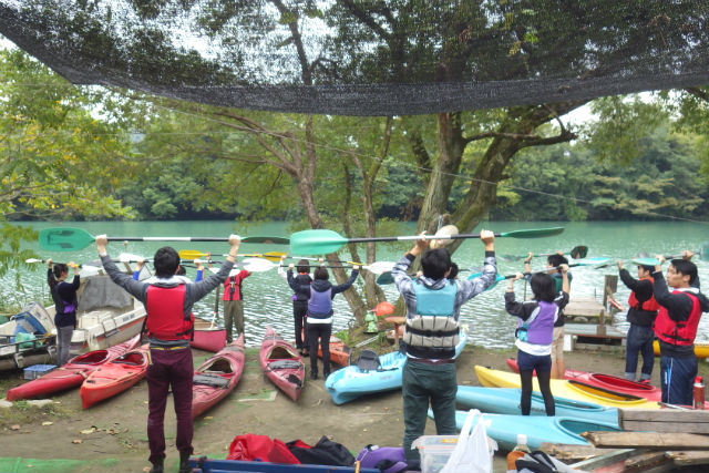 【埼玉・秩父・長瀞・カヤック】定番、たまよど湖、探検物語！（1人乗りカヤック・180分コース） 写真4