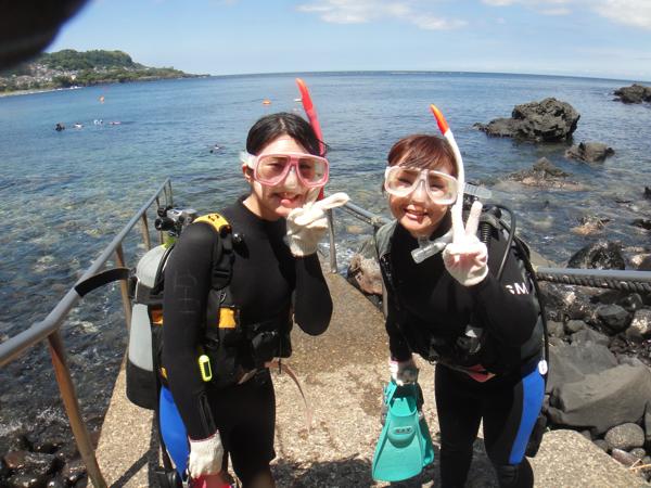 【伊豆・ファンダイビング・2ビーチ】異なる景色を楽しめる2ダイブプラン！経験者限定ダイビング 写真2