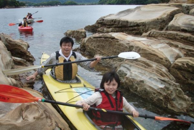 長崎・九十九島・シーカヤック無人島ツアー（貸切・2時間半）シャワールーム完備！さっぱりしてお帰りいただけます！ 写真5