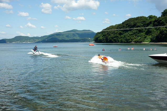 長崎・大村湾・マリンスポーツ（水上バイク・バナナボード・ビスケット・2～3時間） 写真6