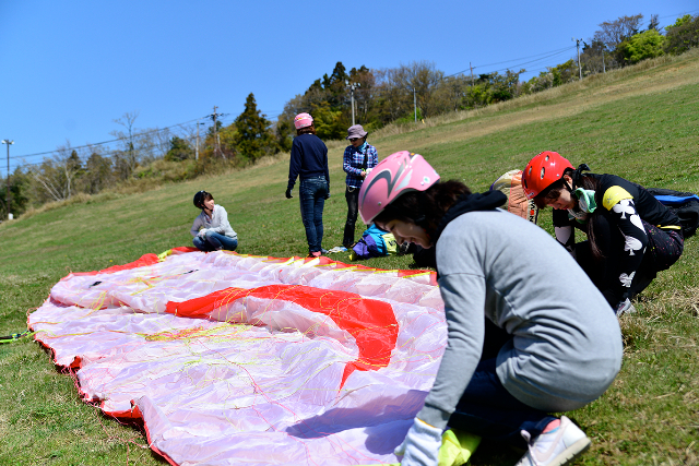 【滋賀県米原・パラグライダー・1日】心ゆくまで大空を楽しみたい！自分のペースでたっぷり遊べます 写真3