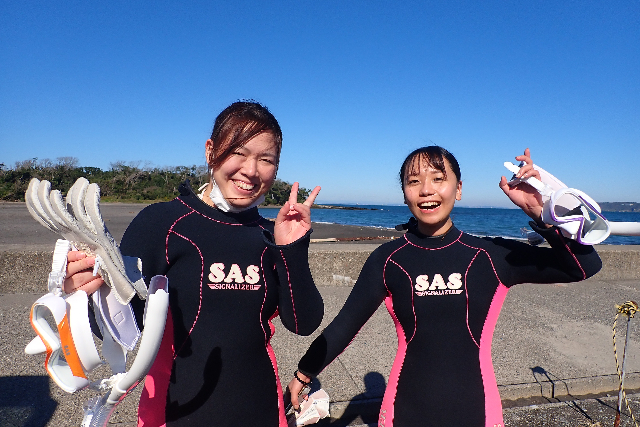 【パスポートダイバー】千葉・館山・1日（NAUI・入門ライセンス取得） 写真5