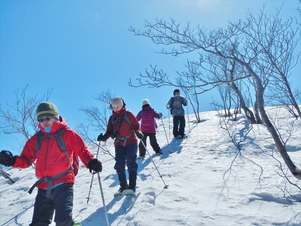 【1日】初･中級の方に！蛇谷ヶ峰(比良山系)スノーシュー☆ランチ付 写真7
