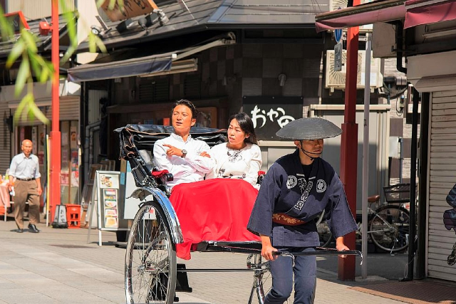 【浅草・30分・人力車】人力車の魅力を気軽に体験！お手軽30分プラン 写真4