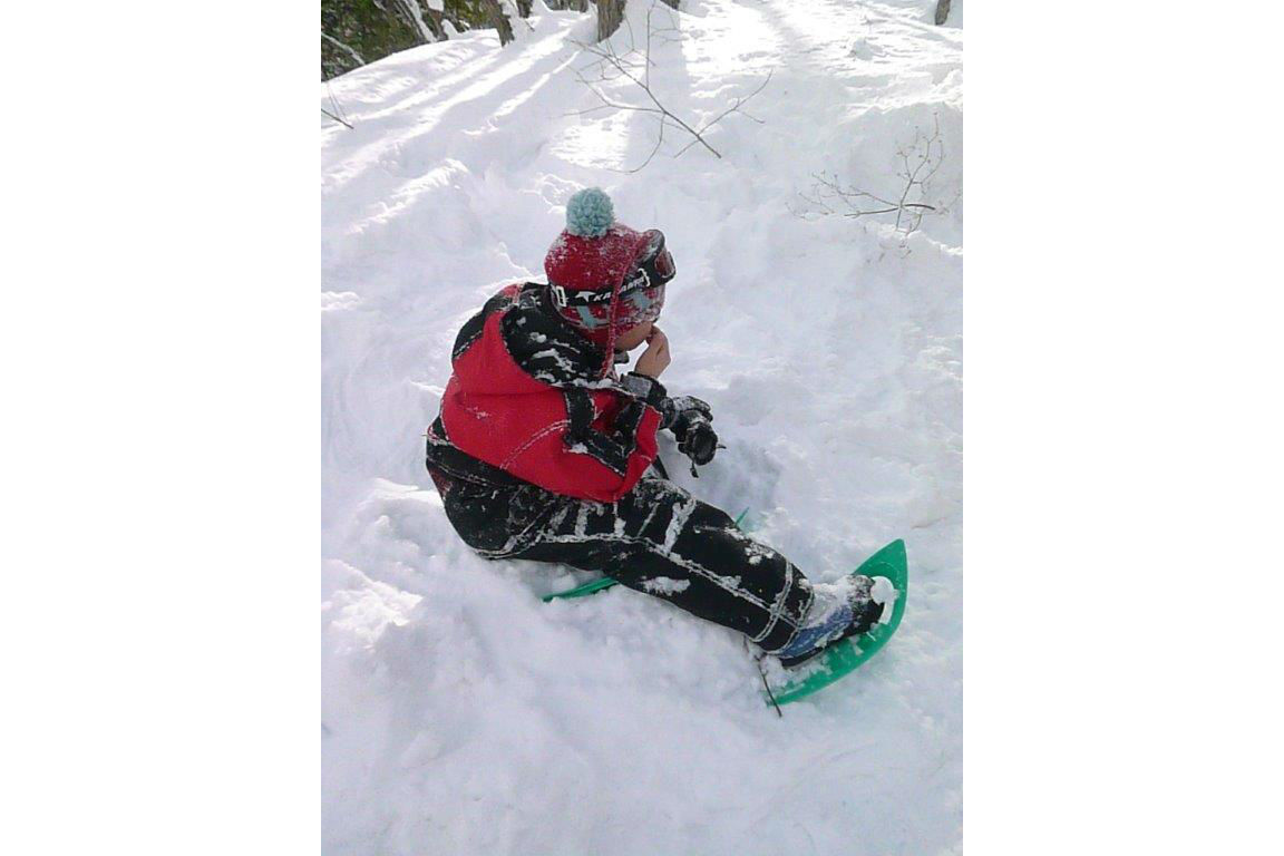 【岐阜荘川高原・スノーシュー】荘川高原で雪遊び！JR高山駅送迎＋昼食付コース 写真4
