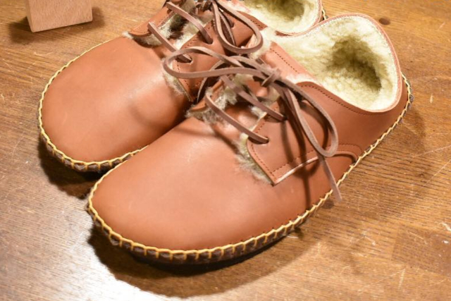 【東京・調布市・靴作り体験】手ぶらでOK！ボアでぽかぽか♪ひも靴作り体験 写真3