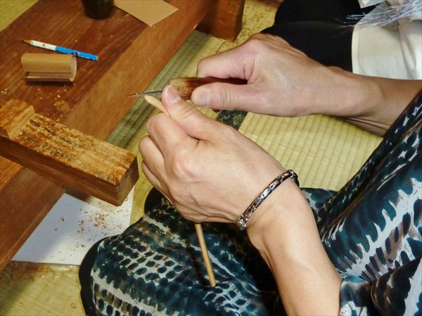 【茶杓作り体験】職人が教える、自分だけの茶杓作り（茶席でのお抹茶・お菓子つき） 写真3