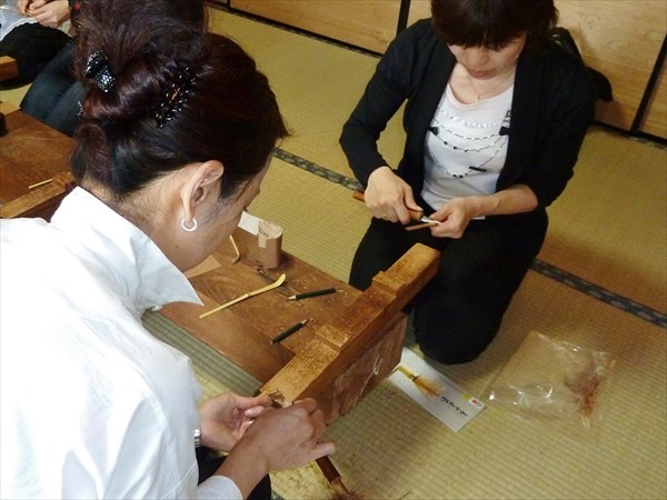 【茶杓作り体験】職人が教える、自分だけの茶杓作り（茶席でのお抹茶・お菓子つき） 写真4