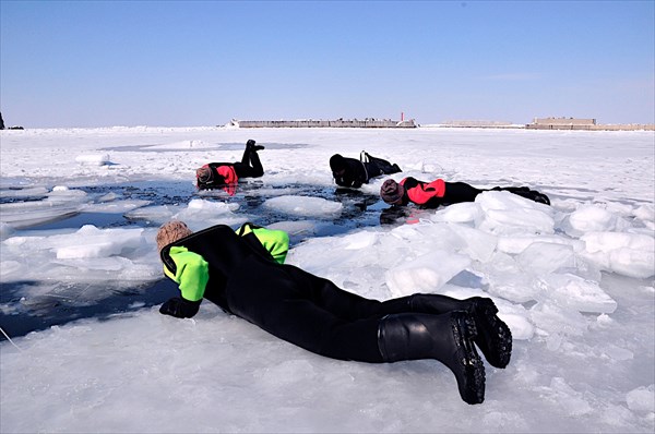 【 流氷遊ウォーク 】流氷の海を楽しもう！経験豊富なガイドが案内します 写真3