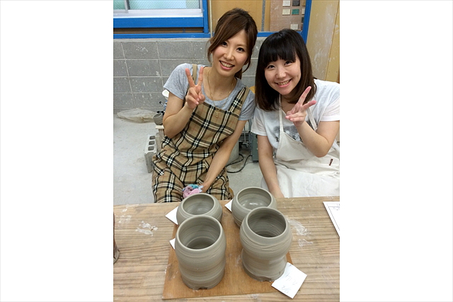 【岐阜・陶芸体験】電動ろくろを使って楽しむ！お子様もトライできる陶芸体験 写真5