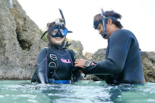 【宮古島・半日・体験ダイビング】安心のマンツーマン制！体験ダイビング＆シュノーケリングプラン 写真2