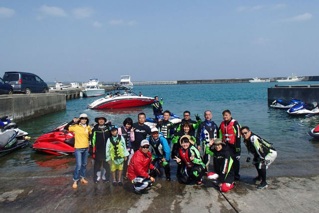 【沖縄・宮古島・水上バイク】ジェットスキーツーリング！宮古島の海上を颯爽と駆け抜けよう！ 写真7