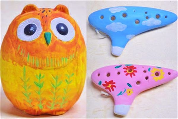 【90分】お絵かき気分で手軽に楽しめる！絵付け体験プラン 写真4