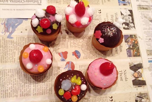 【カップケーキキャンドル体験レッスン】食べたいくらいキュート！ 写真6