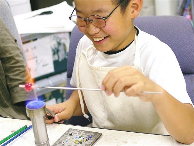 【1時間】富山でとんぼ玉作り体験！初めての方にも丁寧に指導します 写真4