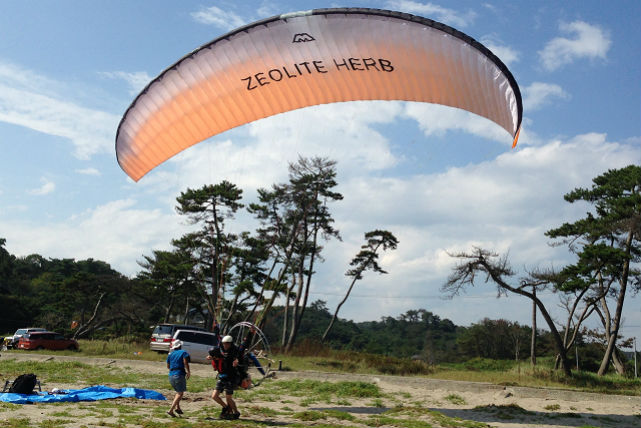 【宮城･仙台】日本三景松島の海を飛ぶパラグライダー絶景体験！ 写真7