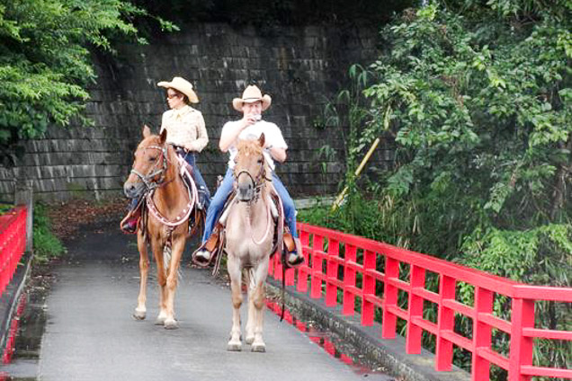 埼玉・秩父・乗馬体験（外乗・公道を馬でおさんぽ） 写真5