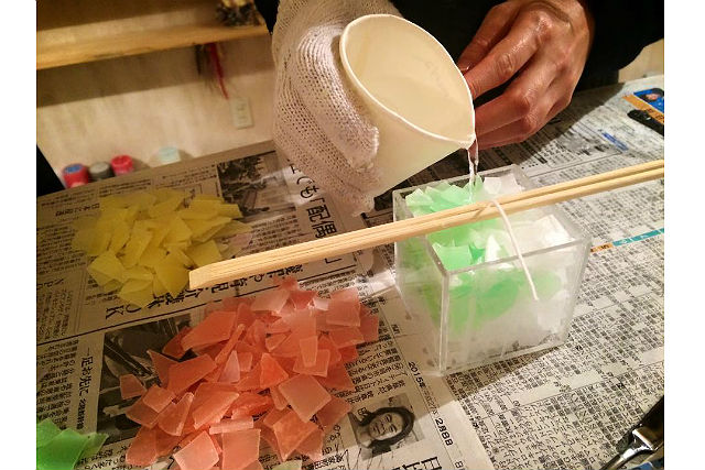 【愛知県名古屋市・キャンドル作り体験】まるでアート！モザイク風キャンドルを作ろう 写真4