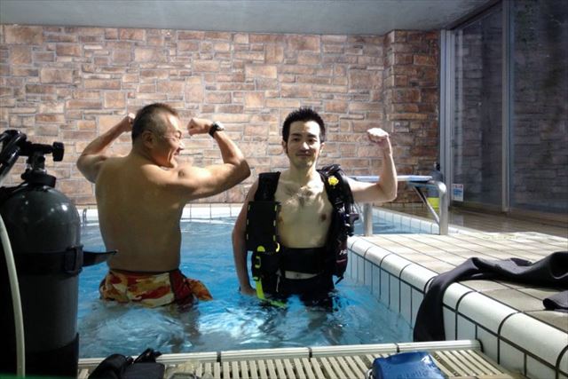 【相模大野・プール体験ダイビング】まずは気軽に！相模大野駅徒歩7分の便利なショップです 写真2