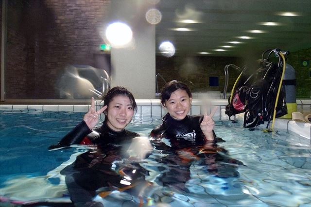 【相模大野・プール体験ダイビング】まずは気軽に！相模大野駅徒歩7分の便利なショップです 写真6