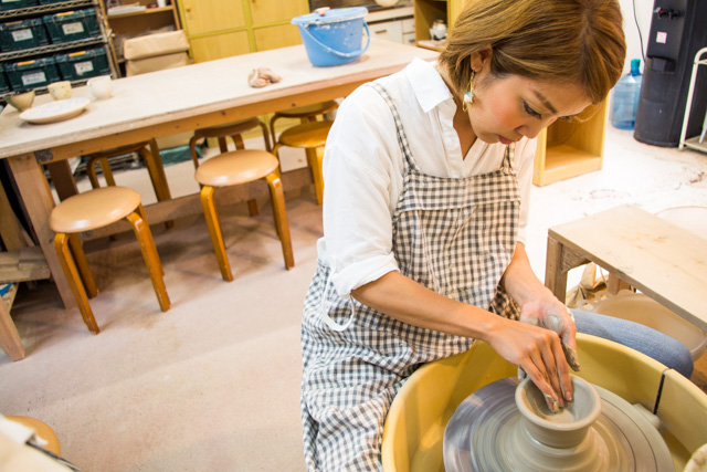 東京・白金・初めての陶芸体験（約1.5時間・電動ろくろコース） 写真5