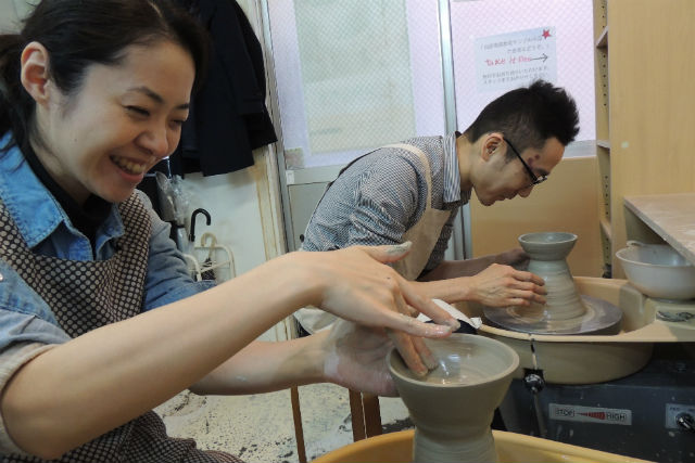 東京・白金・ウェディング陶芸体験（約2.5時間・電動ろくろコース） 写真6