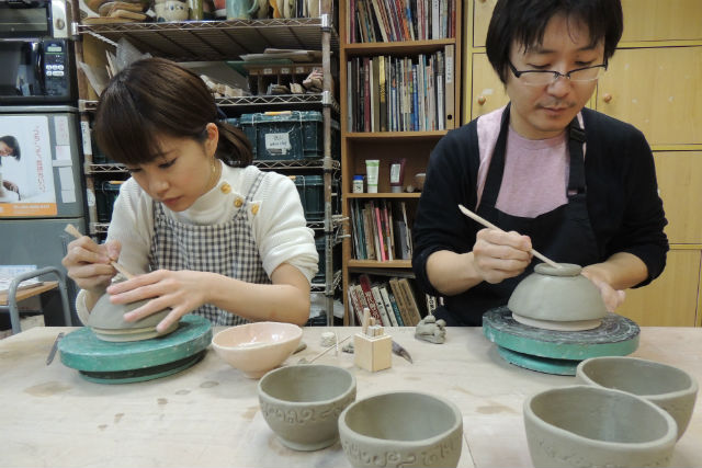 東京・白金・初めての陶芸体験（約1.5時間・手びねりコース） 写真5