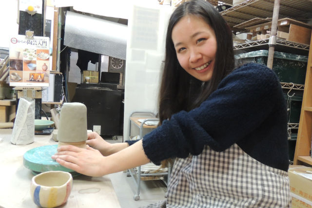 東京・白金・手作り・プレゼント陶芸体験（約2時間・手びねりコース）