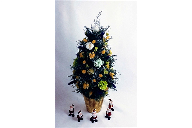 【千葉・土気・フラワーアレンジメント】クリスマス飾りor季節限定の作品を作ろう！ 写真7