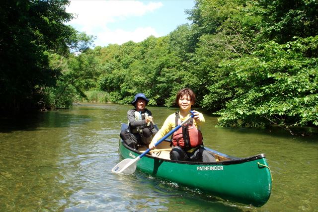 【北海道・釧路川・リバーカヌー】釧路川の源流を、自分で下ろう。屈斜路湖発1日リバーカヌーツアー★ランチ付き 写真5