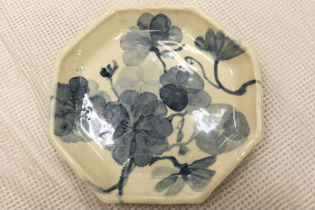 陶芸・絵付け体験【和紙染め】 写真6
