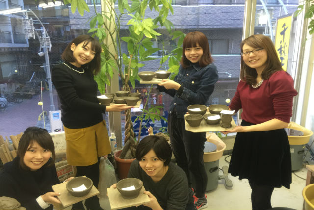 陶芸・グループで陶芸体験 写真6