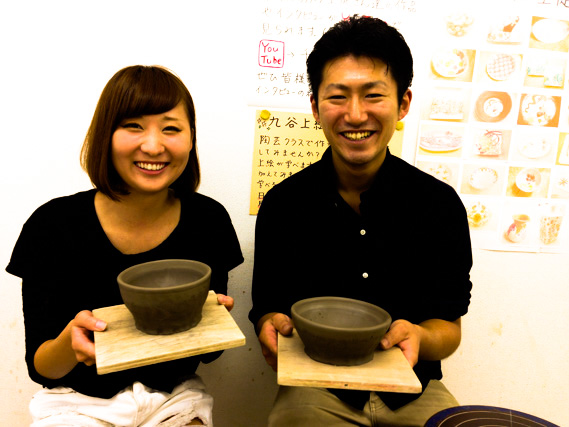 陶芸・手びねり体験【飯碗作り＆湯呑み絵付け】 写真5