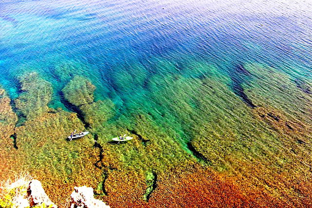 【沖縄・恩納村・シーカヤック】SC：サンセットカヤックの冒険（1.5時間） 写真4
