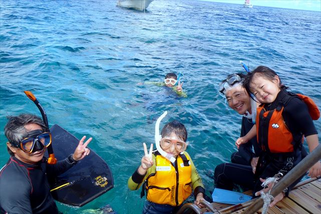 【石垣島・シュノーケリング（2ポイント）】大人気ランチ付き！マンタとカクレクマノミに会いに行こう！