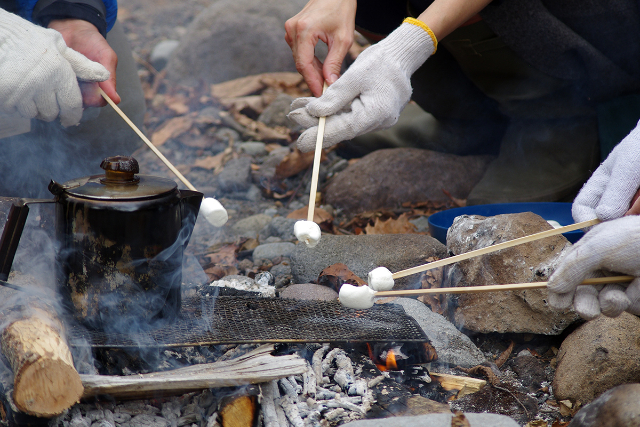 【山梨・北杜市・トレッキング】ほっこり・陽だまり　たき火カフェ 写真6