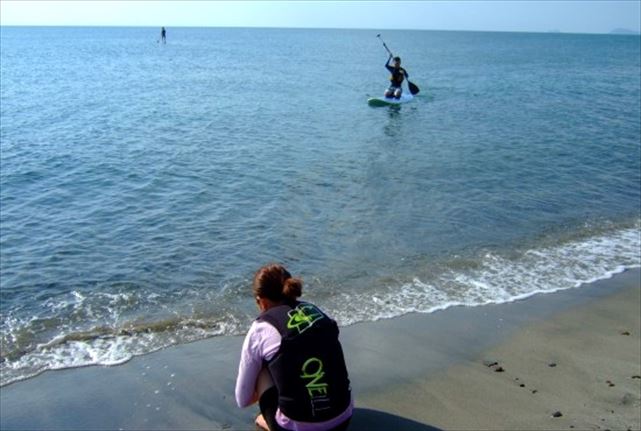 【鹿児島・SUP】初心者歓迎！サーフィンゲレンデ鹿児島・江口浜で海上散歩 写真5