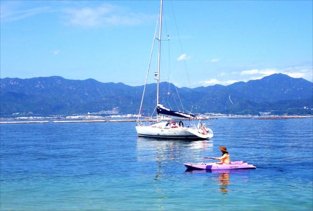 【広島・半日・ヨットクルージング】太平洋一周を果たしたヨットを半日貸切！瀬戸内海ツアー 写真2
