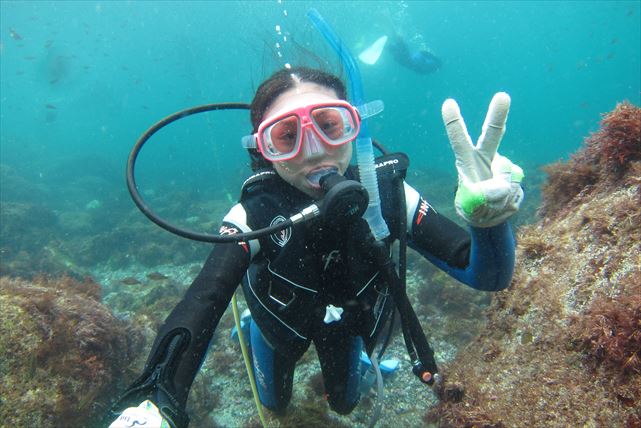 【静岡・富戸・体験ダイビング】東伊豆の美しい海に潜ろう！体験ダイビングプラン 写真5