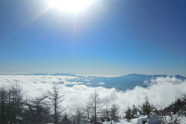 【北軽井沢・スノーシュー・小浅間山】トレッキングで大パノラマを眺めよう 写真7