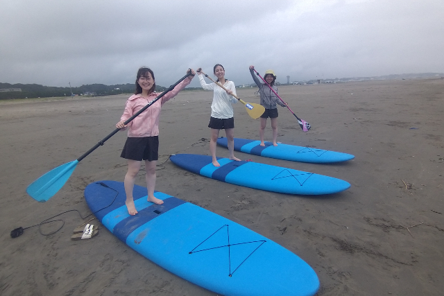 【茨城・大洗・SUP】初心者大歓迎！大洗の海岸をSUPで散策！ 写真2