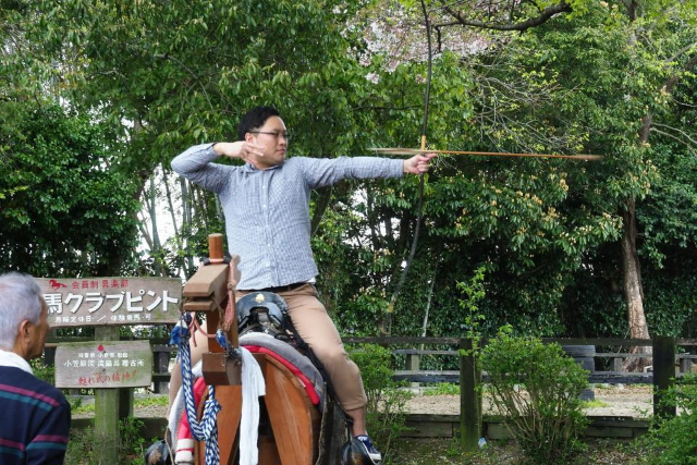 【期間限定ポイント10%還元！福岡県・流鏑馬（やぶさめ）体験】未経験者OK！流鏑馬体験（Aコース・基本） 写真6