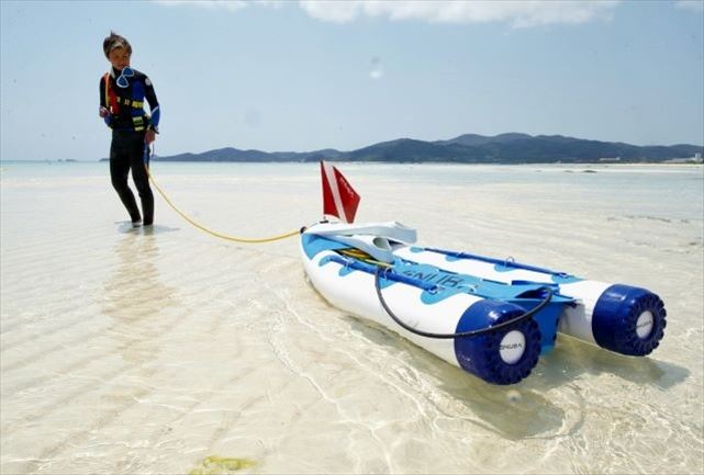 【久米島・体験スヌーバ】久米島初！アメリカ生まれのマリンスポーツ！スヌーバを体験しよう