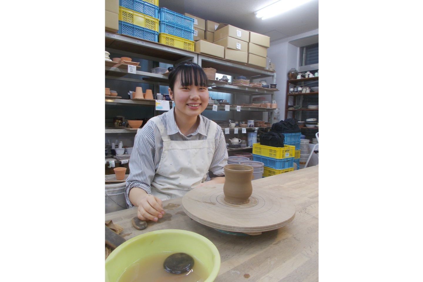 【神奈川・横浜・陶芸体験】初めてでも！手ろくろなのに電動ろくろのような「作る」を楽しめる！ちょっと体験 プラン 写真7