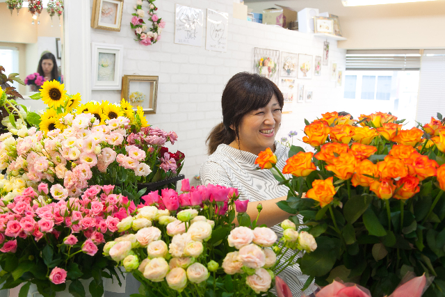 【大阪・プリザーブドフラワー】花のある生活！プリザーブドフラワーでインテリア作り 写真7