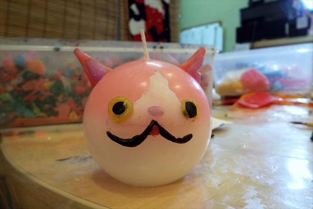 【神戸・絵付け・色が変わるキャンドル】自由に描いてオリジナルキャンドルを作ろう！ 写真2